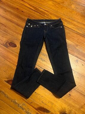 True Religion Skinny Jeans with Contrast Stitching
